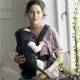 Marsupiu anatomic BabyBjorn Mini Black cu pozitii multiple de purtare, bumbac
