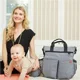 Geanta pentru parinti Skip Hop Duo Signature Heather grey foto