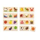 Деревянный игровой набор Viga Toys Animal Feeding Puzzle Set foto
