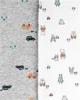 Carter's Set 5 piese - body Micul monstru/masini/dungi foto