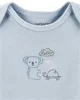 Carter's Set 5 piese - body Uni/animalute/dungi/slogan foto