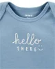 Carter's Set 5 piese - body Uni/animalute/dungi/slogan foto