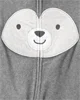 Carter's Pijama Fleece gri Husky foto