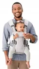 Marsupiu anatomic BabyBjorn One Air Greige, 3D Mesh