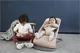 Кресло-шезлонг BabyBjorn Bliss Old Rose, хлопок