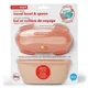 Set de calatorie pentru hranire (bol + lingurita) Skip Hop Soft Coral foto
