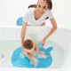 Covoras de baie antiderapant in forma de balena Skip Hop Moby Albastru