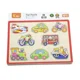Puzzle din lemn Viga Toys Transports, 8 piese foto