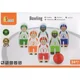 Set de joc din lemn Viga Toys Bowling foto