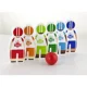 Set de joc din lemn Viga Toys Bowling foto