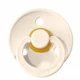 Suzeta rotunda BIBS Ivory din latex (0-6 luni) foto