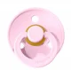 Suzeta rotunda BIBS Baby Pink din latex (0-6 luni) foto