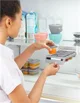 Set tava glisanta si recipiente pentru depozitare usoara Skip Hop foto
