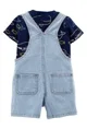 Carter's Set 2 piese Balena - tricou si salopeta scurta foto