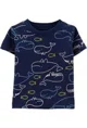 Carter's Set 2 piese Balena - tricou si salopeta scurta foto