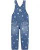 OshKosh Salopeta denim cu flori