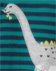 Carter's Pijama verde Dinozaur foto