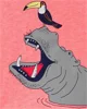Carter's Tricou Hippo & Tucan foto