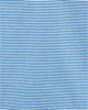Carter's Tricou tip polo cu dungi albastre foto