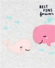 Carter's Set 2 piese Pantaloni si body Balena roz foto
