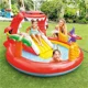 Centru de joaca Intex Dino cu tobogan 196x170x107, 150 L (2+ ani) foto