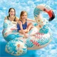 Pluta gonflabila Intex Flamingo Tropical 142x137x97cm, (3+ ani) foto