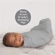 Sistem de infasare pentru bebelusi Summer Infant SwaddleMe XO (0-3 luni), 3 piese