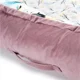 Babynest La Millou Velvet Collection - Cute Birds Vivid - French Lavender foto