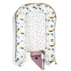 Babynest La Millou Velvet Collection - Cute Birds Vivid - French Lavender foto
