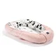 Бабинест La Millou Velvet Collection - Moonlight Swan - Powder Pink foto