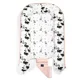 Бабинест La Millou Velvet Collection - Moonlight Swan - Powder Pink foto