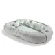 Babynest La Millou Velvet Collection - Unicorn Rainbow Knight - Dark Grey foto