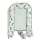 Babynest La Millou Velvet Collection - Unicorn Rainbow Knight - Dark Grey foto