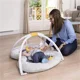 Salteluta de activitati 2 in 1 Badabulle Nest Moonlight