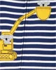 Carter's Pijama Excavator cu fermoar foto