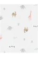 Carter's Комплект 2 в 1 Спальный мешок Животные 100% Органический хлопок