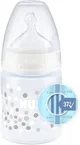 Бутылочка пластиковая NUK First Choice Temperature Control с силиконовой соской (0-6 мес.), 150 мл foto
