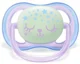 Suzete ortodontice de noapte Philips AVENT Ultra AIR Girl (0-6 luni), 2 buc. foto