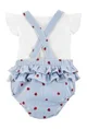 Carter's Set 2 piese Buburuza - tricou si salopeta foto