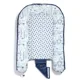 Babynest La Millou Velvet Collection - Route 66 - Harvard Blue foto