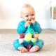 Jucarie moale cu inel de agatat Infantino Elefant foto
