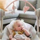 Музыкально-электронные качели Bright Starts Ingenuity Comfort 2 Go Flora the Unicorn