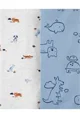 Carter's Set 3 piese body Animale cu capse laterale foto