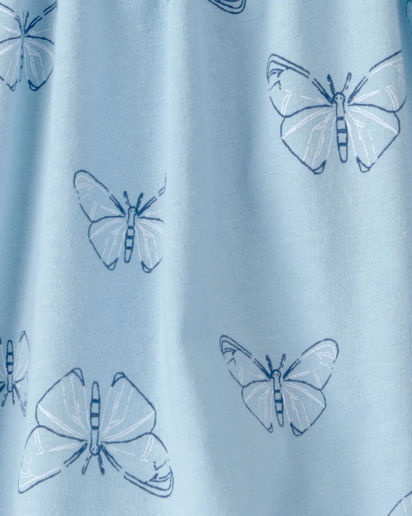 Carter's Юбочка-шорты Butterfly Blue foto