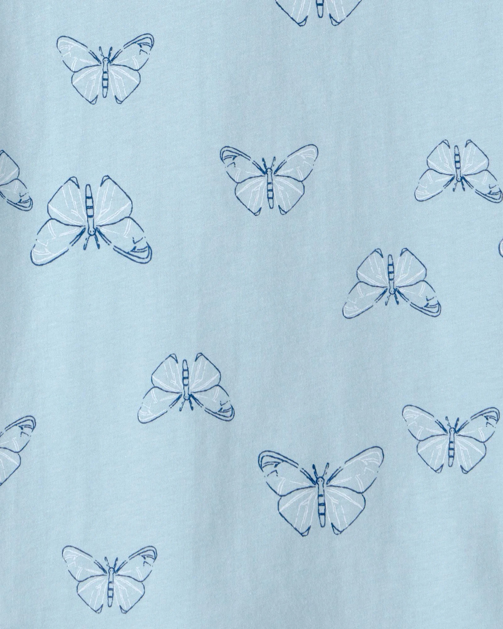 Carter's Tricou din bumbac Butterfly Blue foto