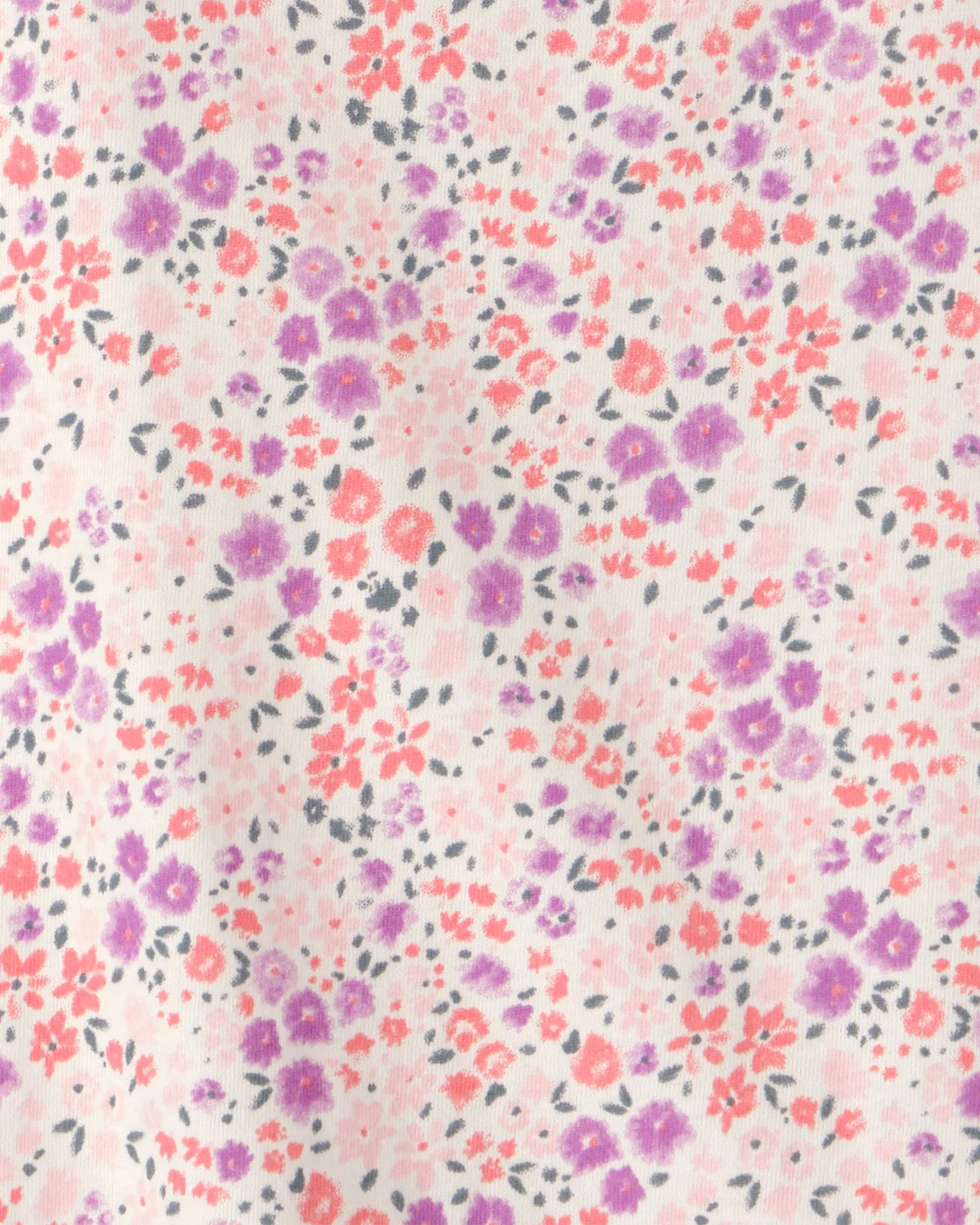 Carter's Хлопковая футболка Floral Print foto