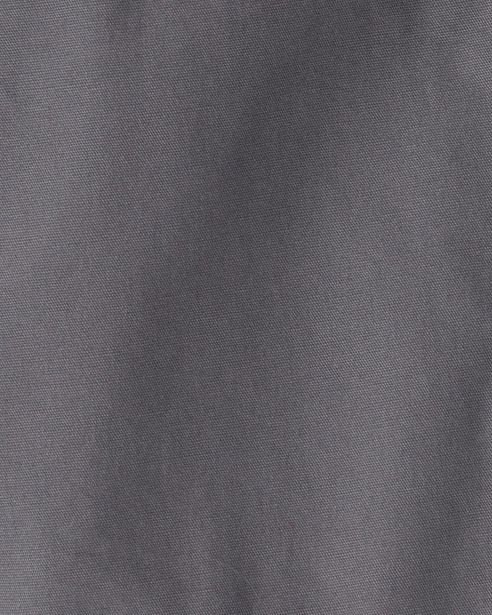 Carter's Pantaloni scurti din bumbac Canvas Shorts Grey foto
