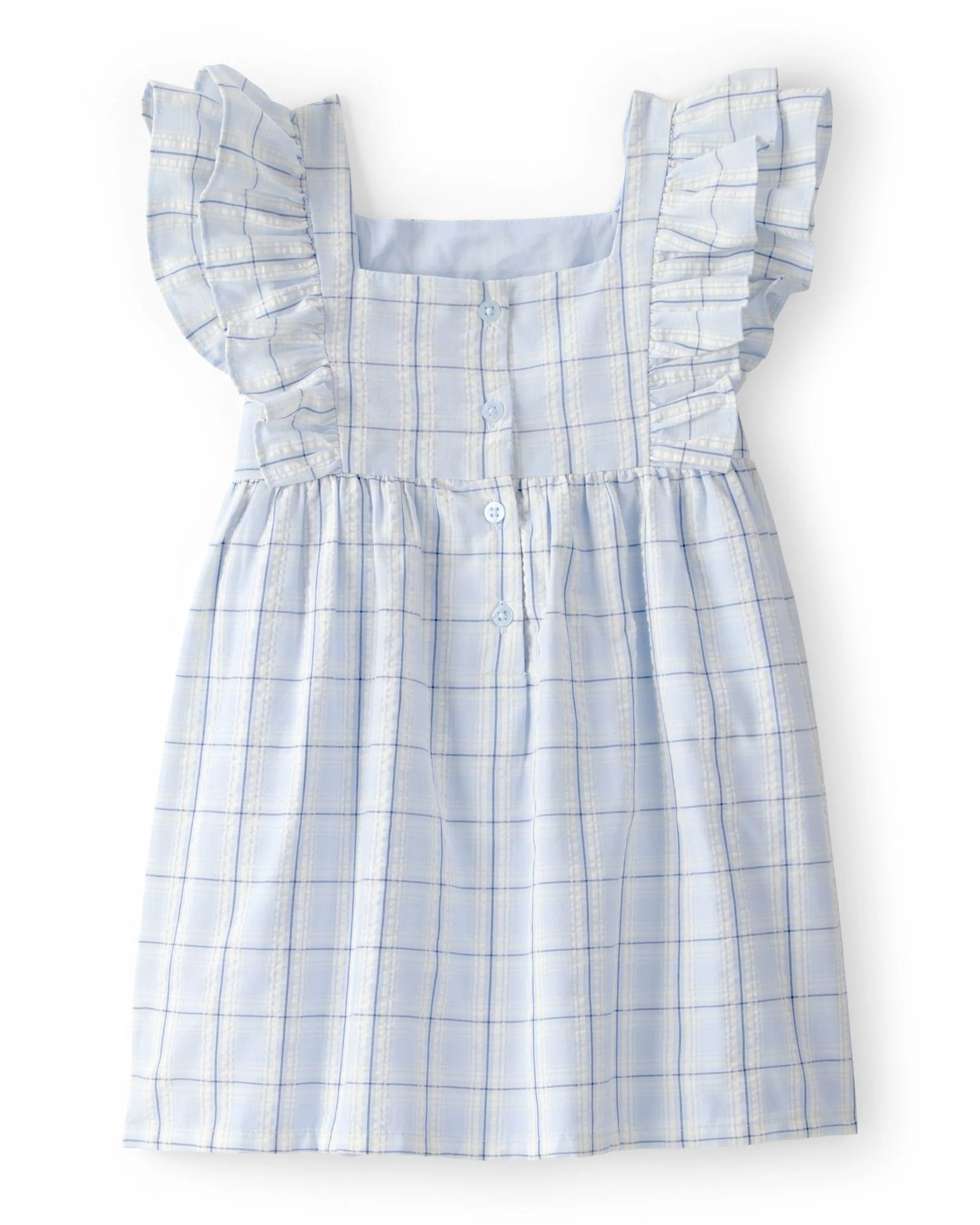Carter's Rochie Plaid Ruffle foto