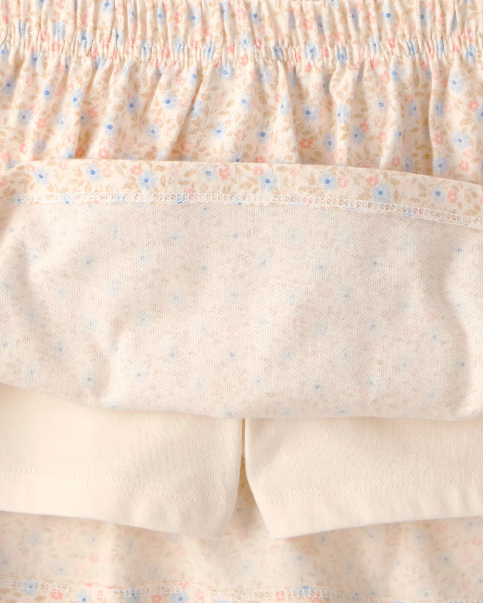 Carter's Комплект 2 в 1 Floral Easter - свитшот и юбочка-шорты foto