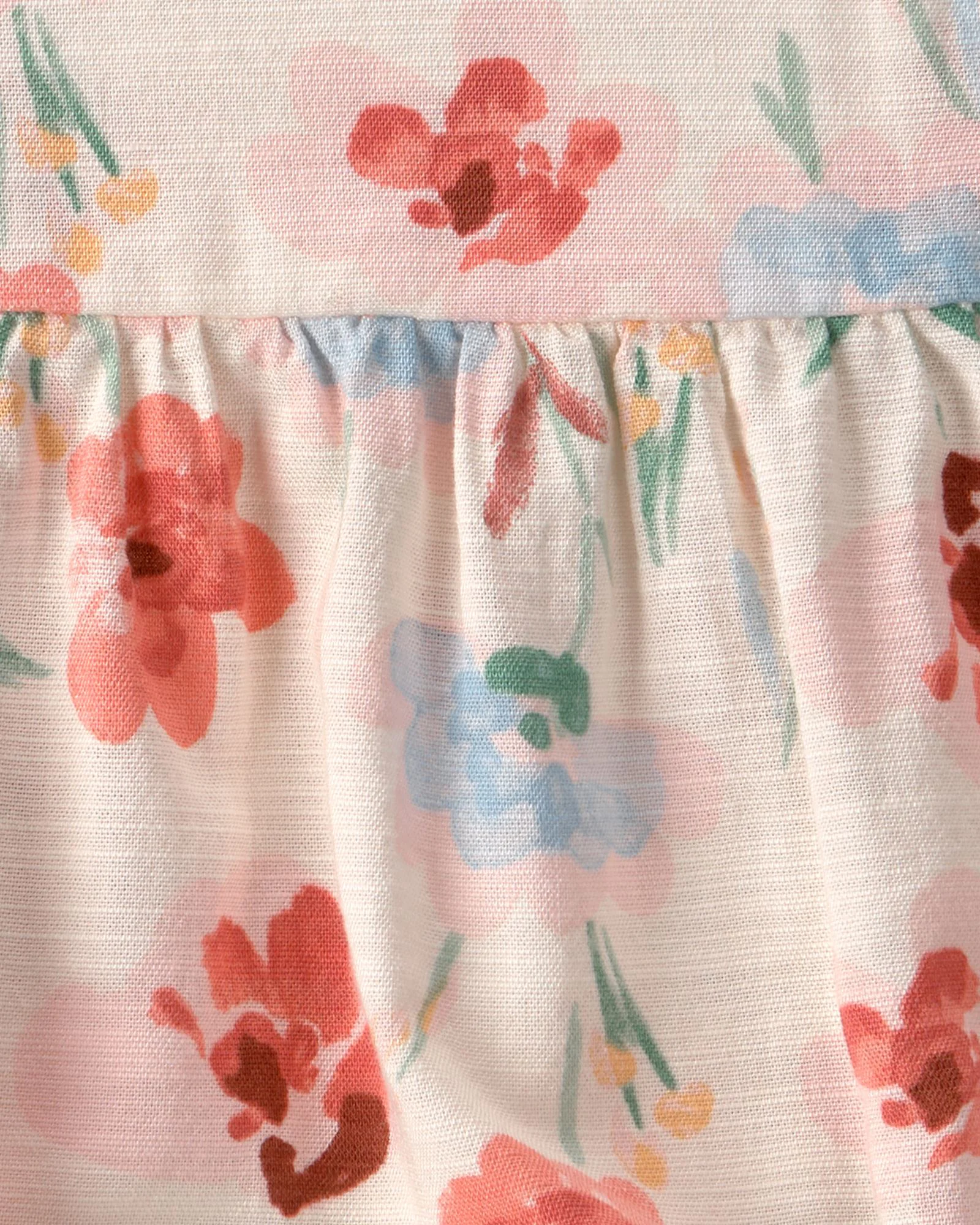 Carter's Set 2 piese Pink Floral - cardigan si salopeta scurta foto